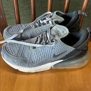 Nike Gray and Black Air 27 Sneakers